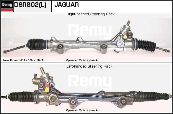 DELCO REMY Рулевой механизм DSR815L